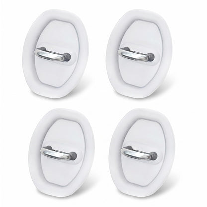 4Pcs Car Door Latch Shock-Absorbing Protective Cover, Silicone Door Latch Guard  for Most Cars, Trucks, and SUVs