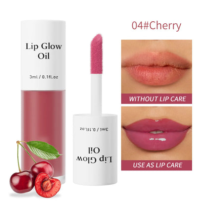 Hellokiss Fruit Flavor Lip Oil Moisturizing Non-Stick Cup Transparent Pouty Lip Gloss Glass Lip Lip Glaze