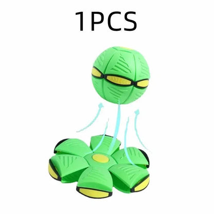 Interactive Magic Flying Saucer Ball Funny Pet Toy Outdoor Dog Training Toy