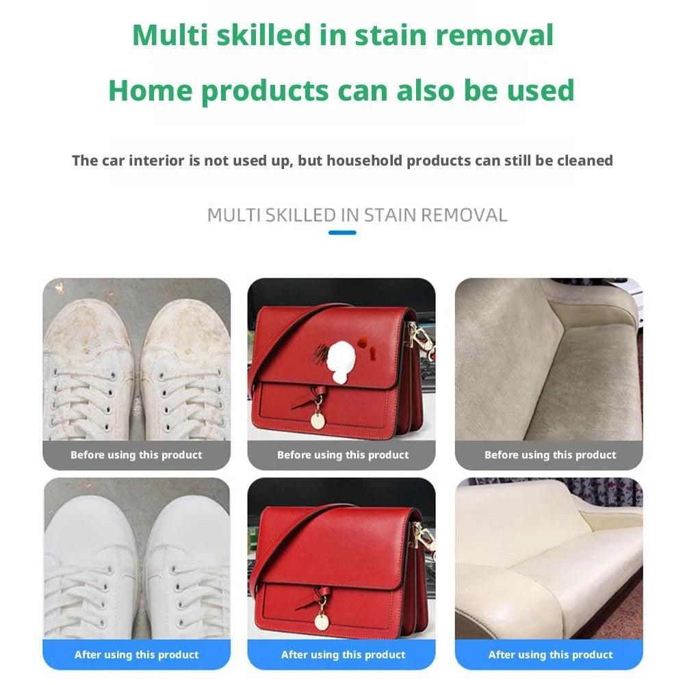­Multifunctional Foam Cleaner For Car Interior Strong Stain Remover 150ml New