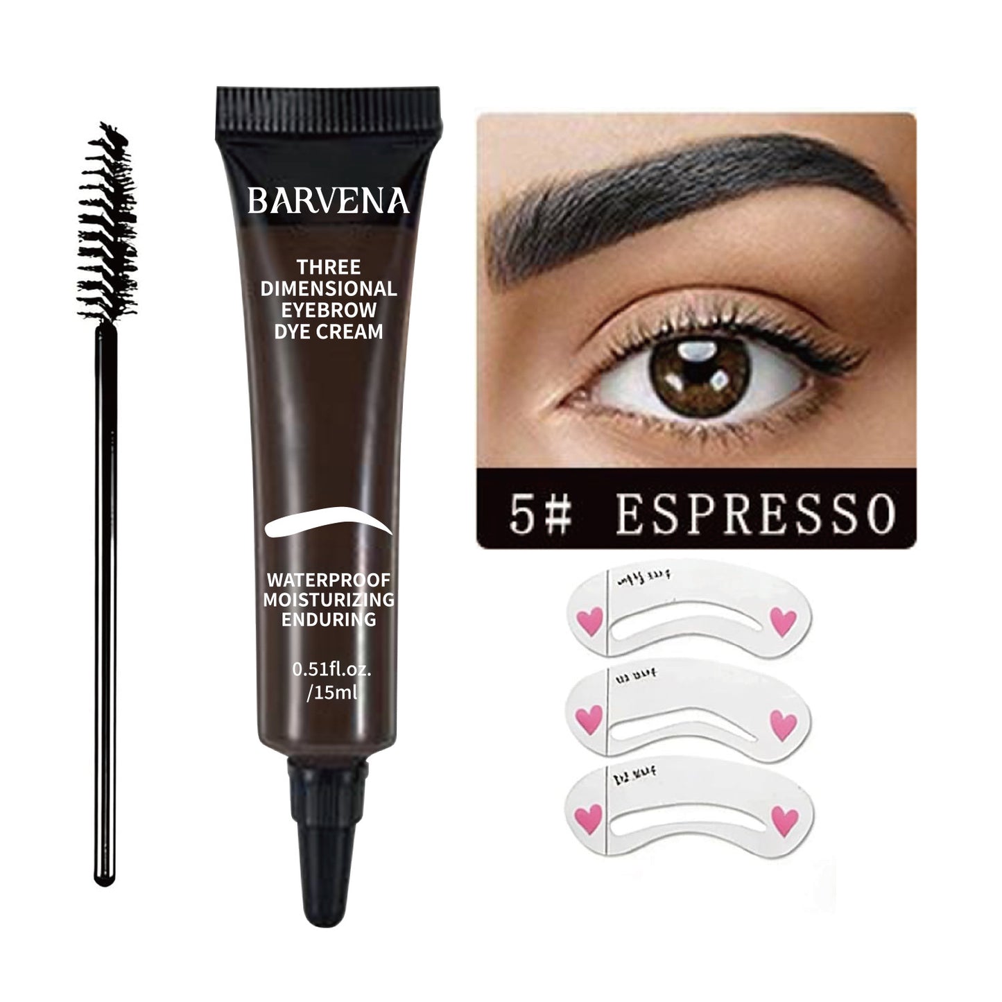 Waterproof and Sweatproof Eyebrow Gel Brow Tint