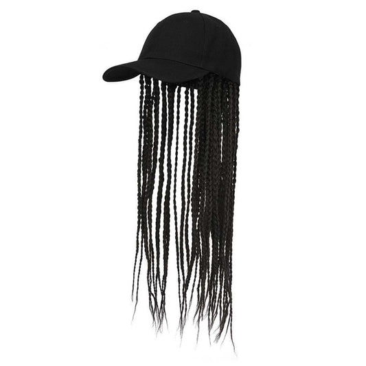 Woven Baseball Hat Wig Box Woven Hair Band Hat