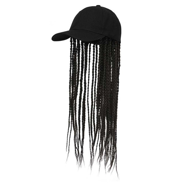 Woven Baseball Hat Wig Box Woven Hair Band Hat