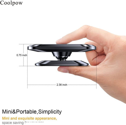2-Pack Strong Magnetic Phone Holder for Car Dash