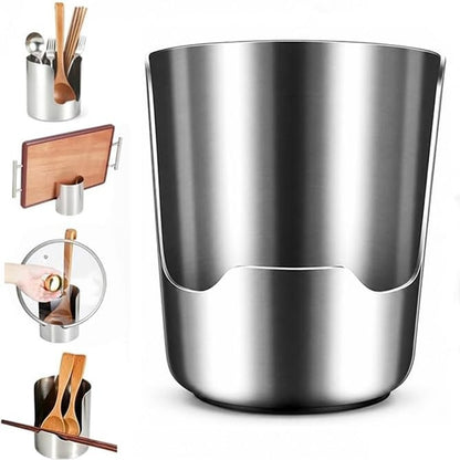 Multi-Functional Stainless Steel Kitchen Utensil Holder