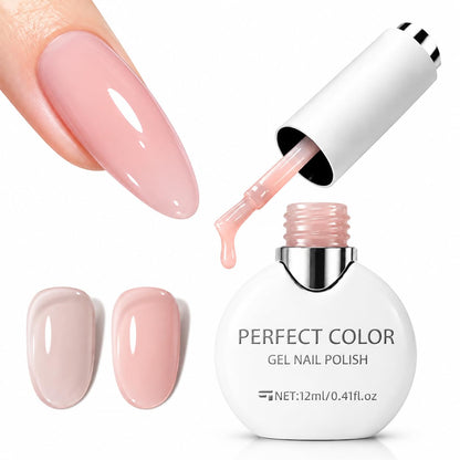 4-in-1 Icy-Sheer Nude Base Coat Gel Polish