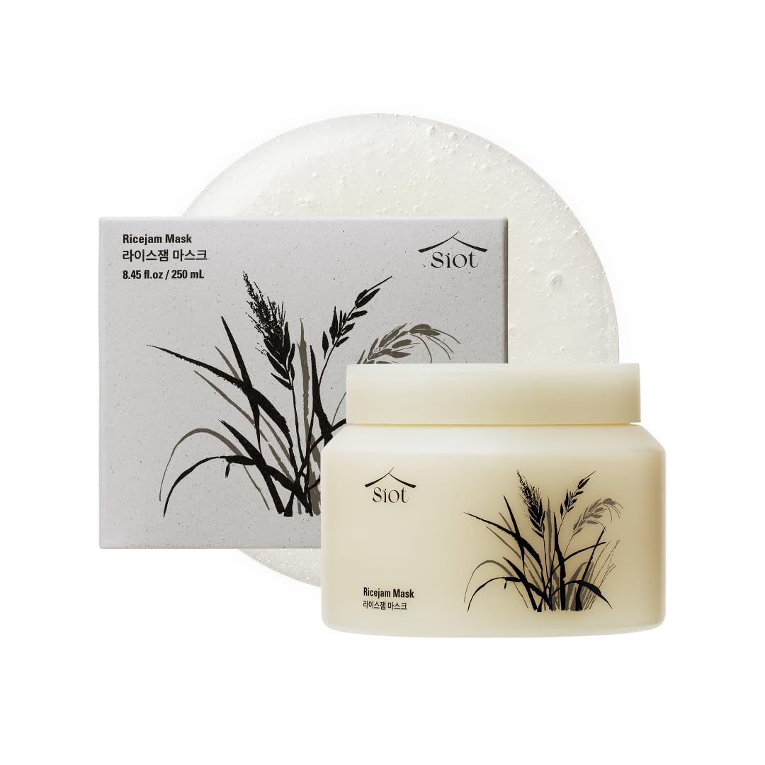 Rice Jam Mask 8.45 Ounce Korean Icheon Rice Face & Body Mask