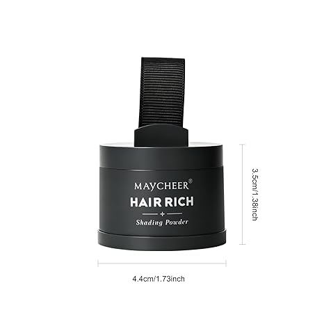 2Pack Natural Hair Shadow & Root Touch Up, Long-Lasting Hair Rich Shading Powder