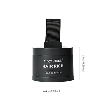 2Pack Natural Hair Shadow & Root Touch Up, Long-Lasting Hair Rich Shading Powder