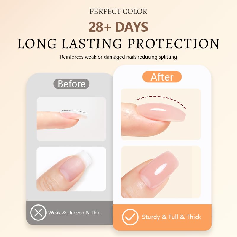4-in-1 Icy-Sheer Nude Base Coat Gel Polish