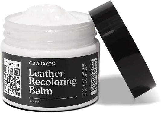 Color Restore & Scratch Repair Balm for Faded Leather Furniture, Car Seats, Sofa & Vinyl