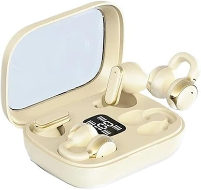Couple Bluetooth Wireless AI Translation Earbuds in-Ear Ear-Clip Headphones Noise Reduction