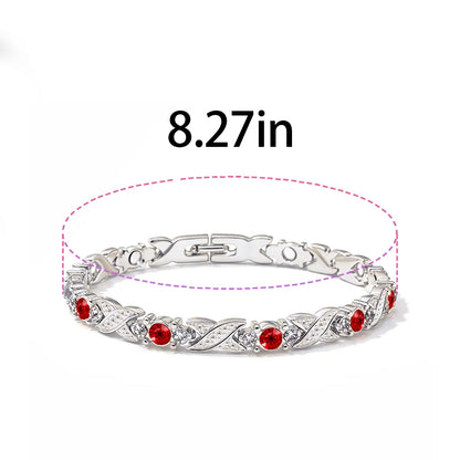 Women's Magnetic Therapy Bracelets — Eco-Friendly Alloy Bangle
