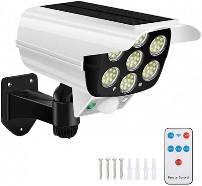 Solar Security Waterproof Motion Sensor Wall Lights with Remote