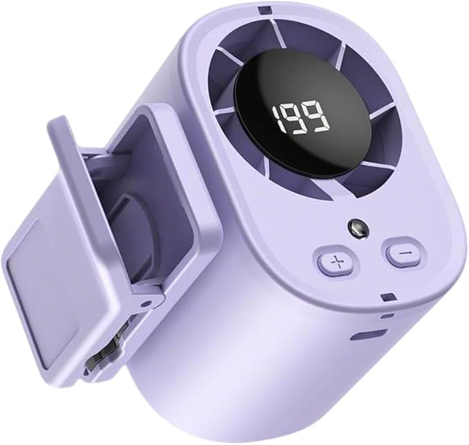 USB Rechargeable Clip on Air Conditioner Fan for Car