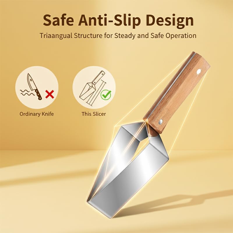 2 Pack Stainless Steel Multifunctional Fruit Slicer Tool