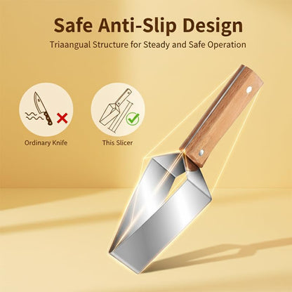 2 Pack Stainless Steel Multifunctional Fruit Slicer Tool