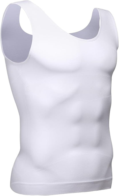 Men's Compression Base Layer Slim Compression Muscle Tank Shapewear