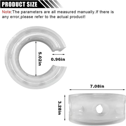Shock Absorber Spring Rubber | Coil Spring Booster Cushion Car Bumper Buffer Power Cushion
