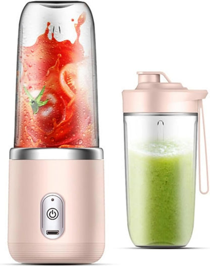 Portable Blender,Personal Blender USB Rchargeable 400ML With6 Blades