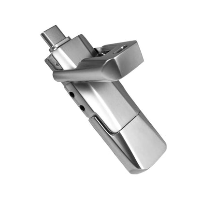 2TB Solid State USB Flash Drive 550Mbps High Speed USB C & USB 3.2 Dual Ports Thumb Drive