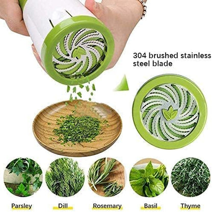 Parsley Chopper Spice Grinder Vegetable Cutter for Salad Preparation, Kitchen Prep Work
