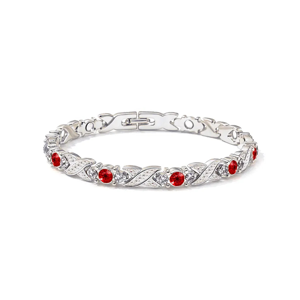 Women's Magnetic Therapy Bracelets — Eco-Friendly Alloy Bangle
