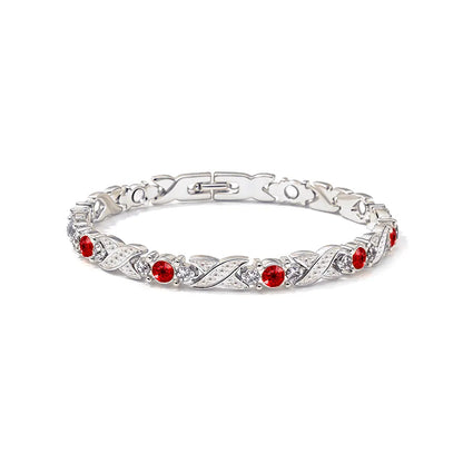 Women's Magnetic Therapy Bracelets — Eco-Friendly Alloy Bangle