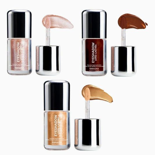 3 Pack Single Stick Glitter Pearl Shimmer Smooth Silky Flawless Liquid Eyeshadow