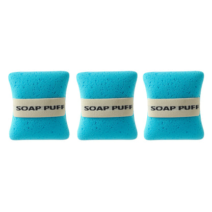 3 Pcs Soft and Skin-friendly Soap Foaming Net Bath Sponge