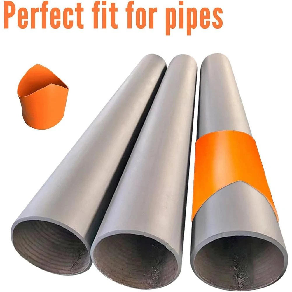 10x Precision Pipe Saddle Template Cutting Guide for Miter Installation
