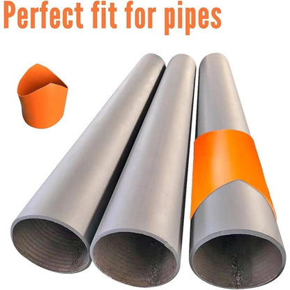 10x Precision Pipe Saddle Template Cutting Guide for Miter Installation