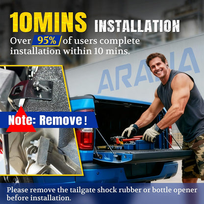 Tailgate Assist Soft Open for Chevy Silverado & GMC Sierra 2007-2019