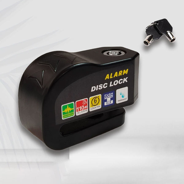 Brake Wheel Lock | Strong Motorcycle Alarm Disc Lock Anti-Theft biccle Brake Wheel Lock