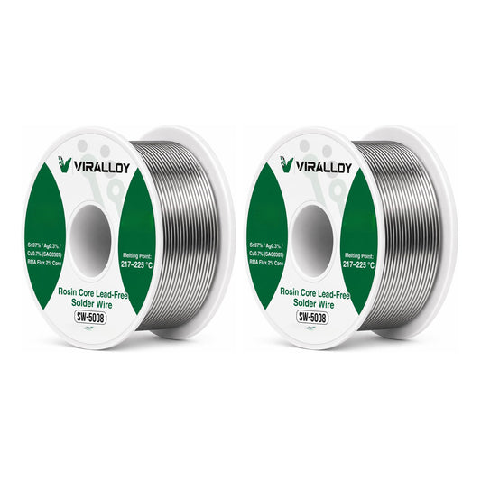 10mm Low-Melting Lead-Free Solder Wire,  Suitable for PCB Wire Soldering Circuit Boards and General Repairs