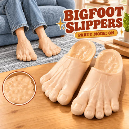Realistic Fake Feet Prank Slippers
