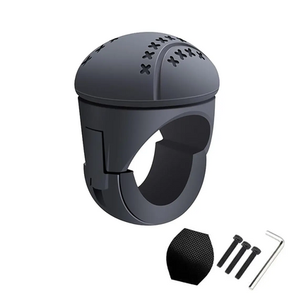 New Heavy Duty Steering Wheel Spinner Soft Silicone Metal Bearings Car Power Handle
