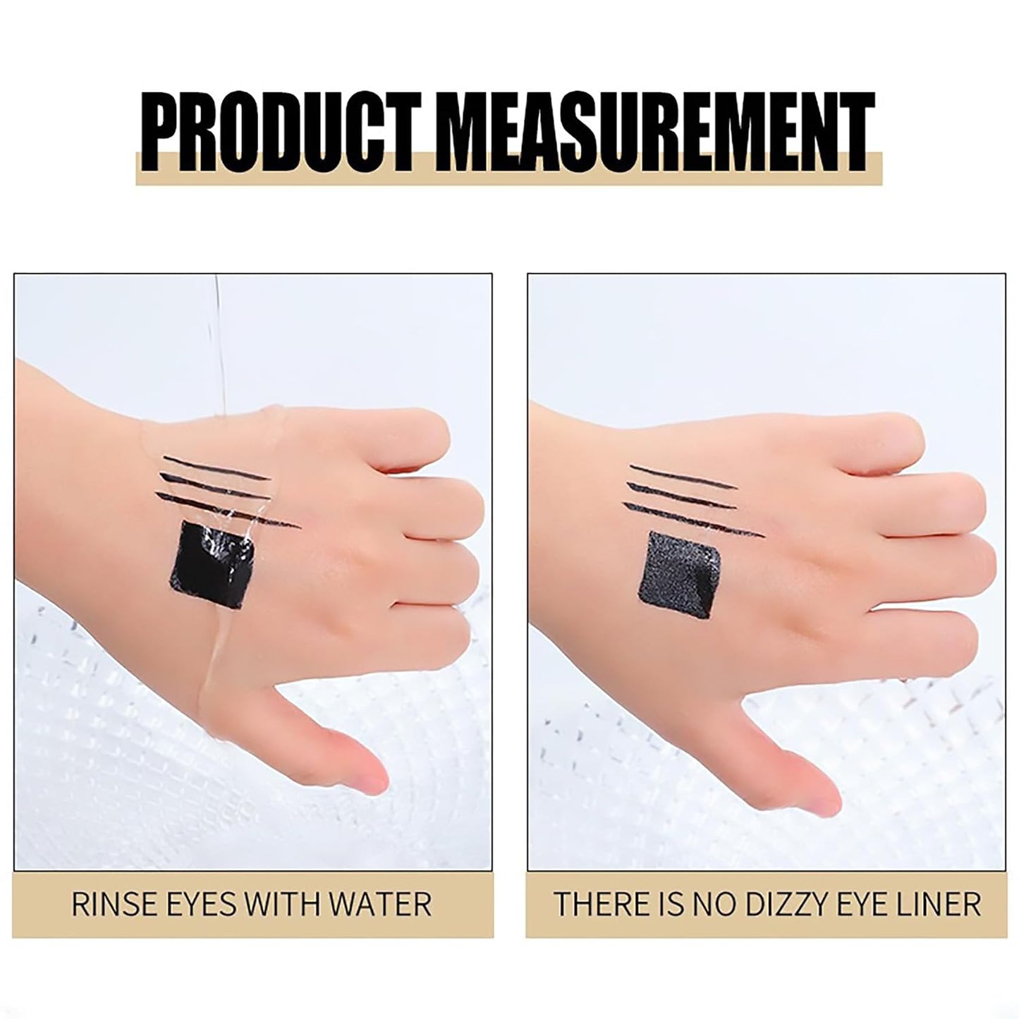 2Pcs 24H Long Lasting Waterproof Liquid Eyeliner Pen