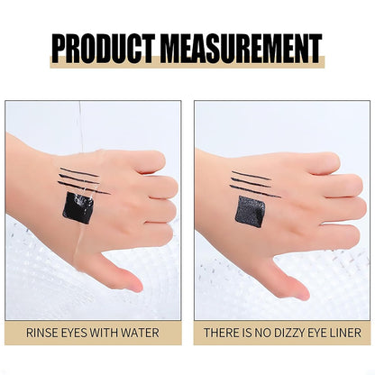 2Pcs 24H Long Lasting Waterproof Liquid Eyeliner Pen