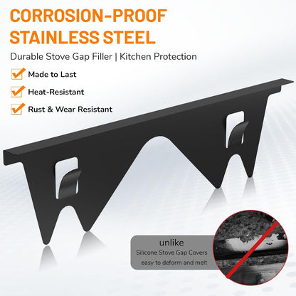 2PCS Stove Gap Filler for Kitchen Oven Counter Side Gap