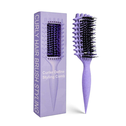 Curly Hair Brush Candybrush Curl Defining Brush for Detangling Shaping and Defining Curls