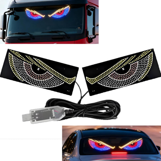 Devil Eyes Light for Car Windshield, LED Eyes Lamp for Truck Windshield