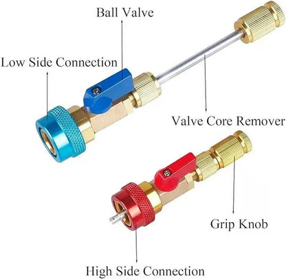 Automotive Air Conditioning Valves Core Installation Tool Set