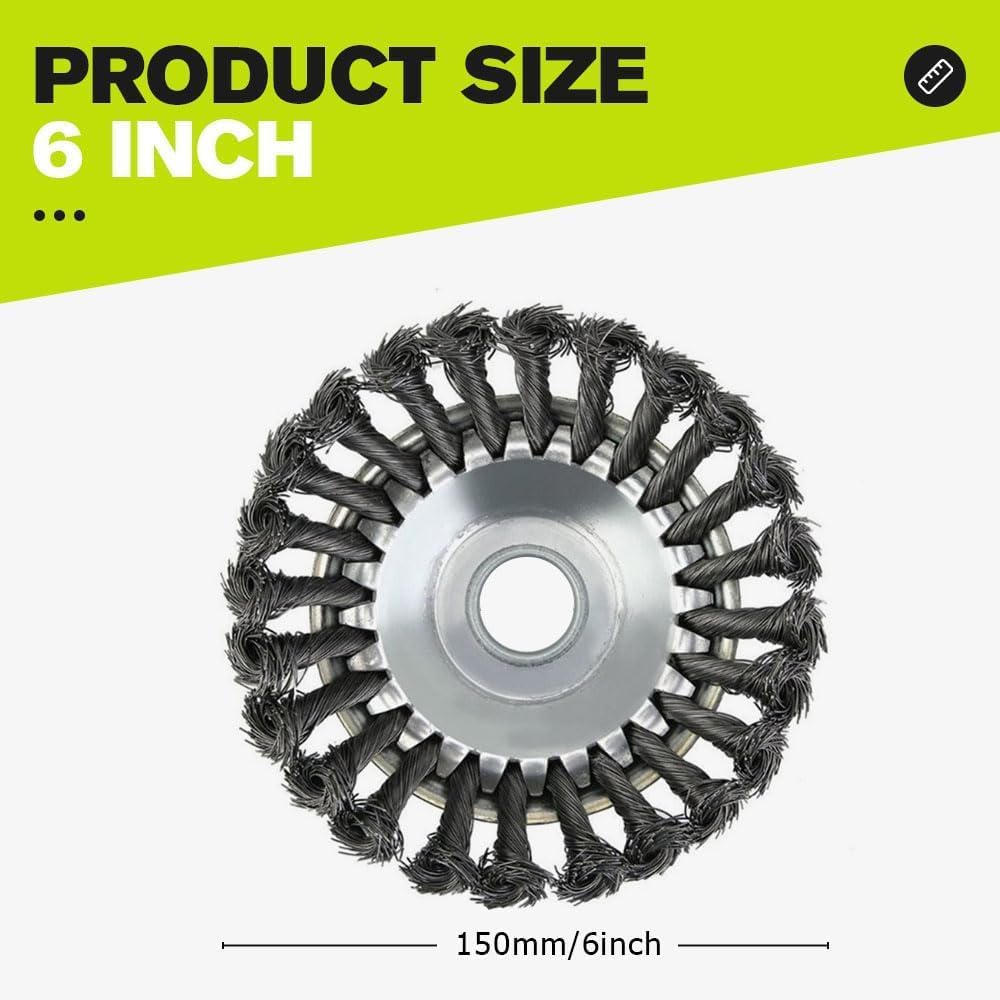 Universal Unbreakable Steel Wired Trimmer Blade Head