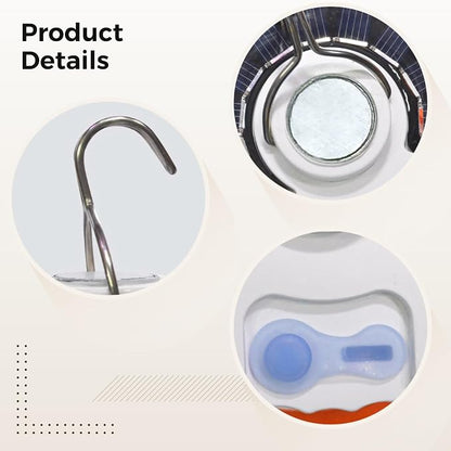 150W Solar Camping Lantern with USB-C, Extendable Hook Design for Outdoor Use