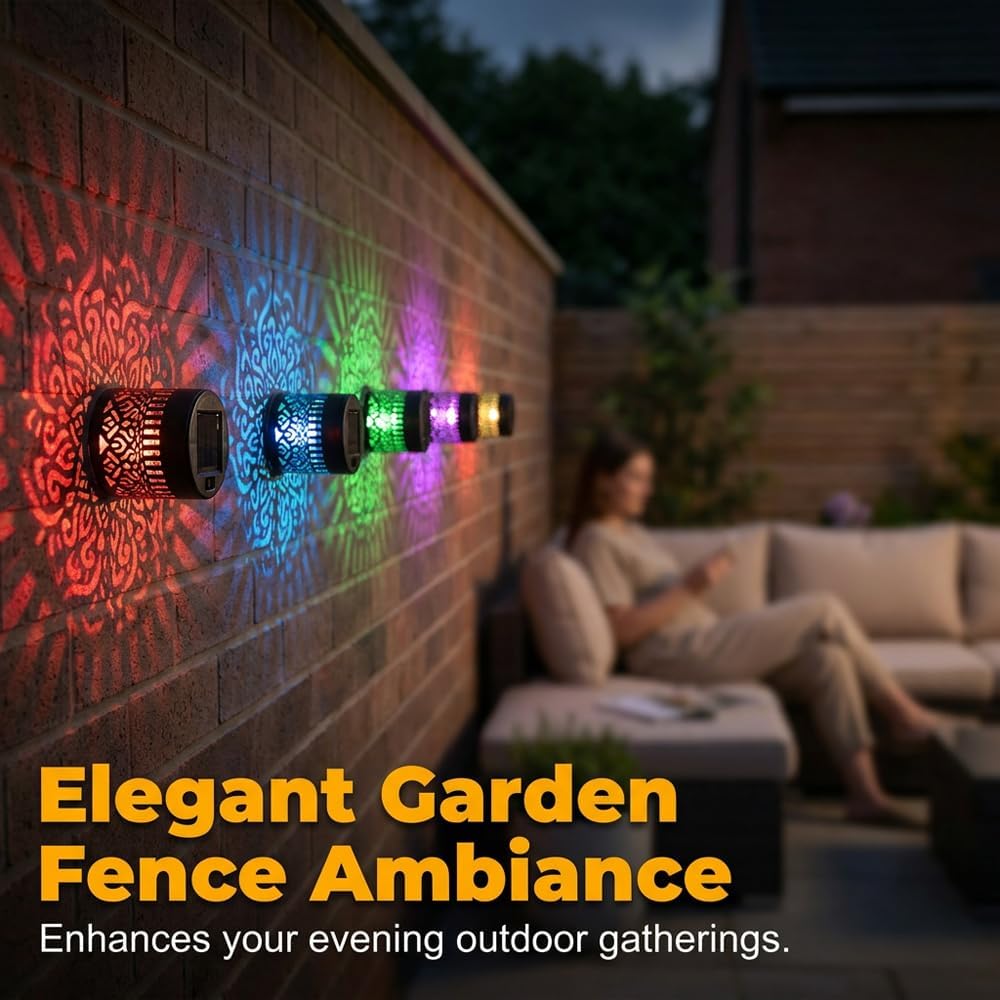 2026 Decorative Solar Waterproof Mandala Lights