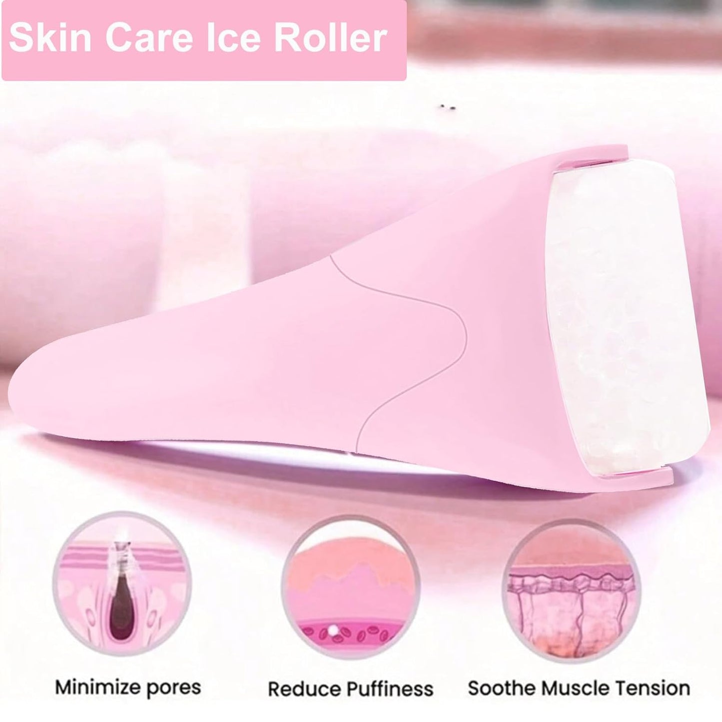 Face Roller-Cold Massage Stick for Cooling and Calming