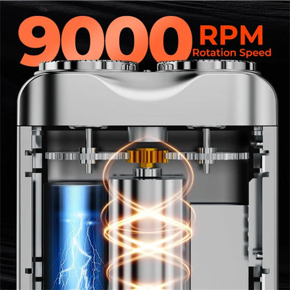 Portable Mini Electric Waterproof Shaver with USB-C Fast Charging
