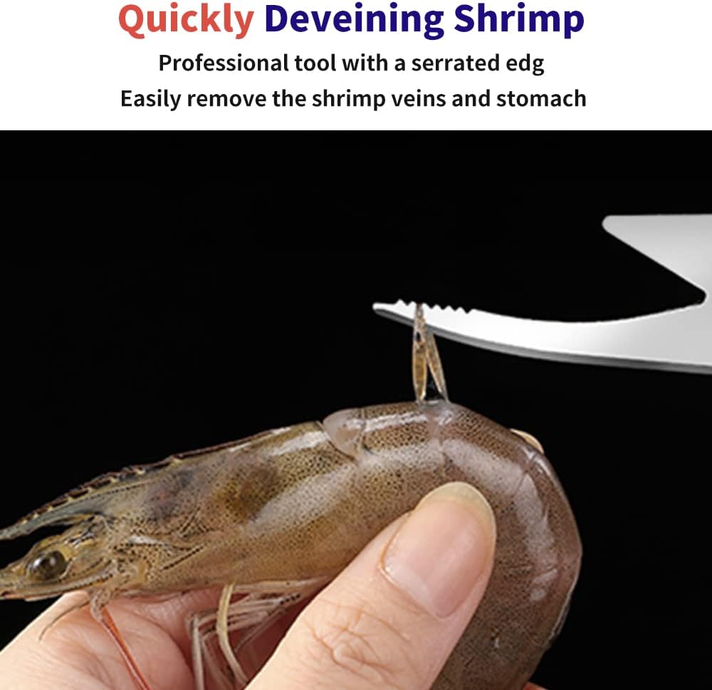2Pcs 5 In 1 Multifunctional Shrimp Line Fish Maw Tool