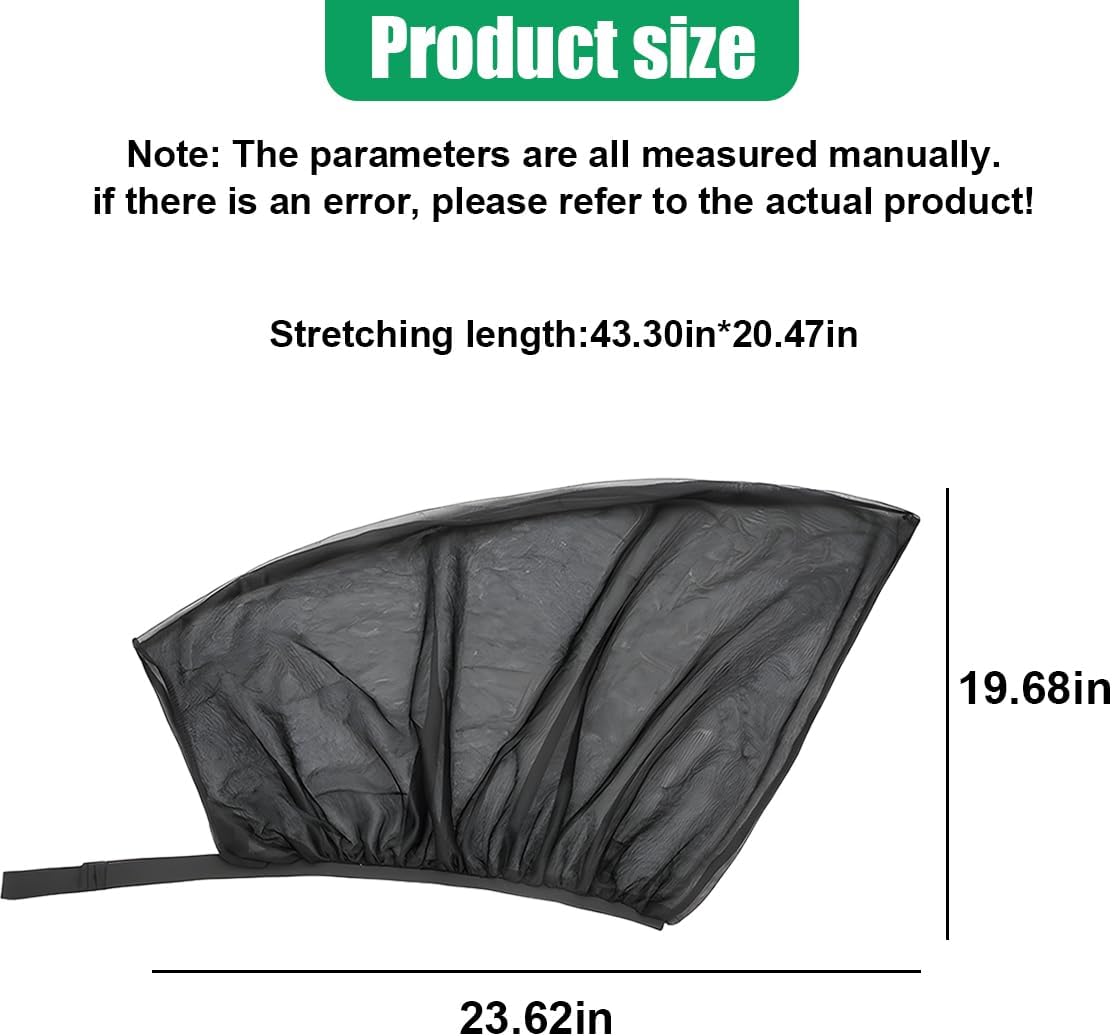 Breathable Mesh Car Side Window UV Protection Sunshade